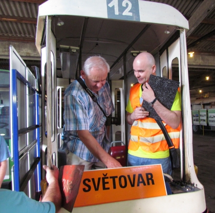 Z víkendu otevřených dveří v Muzeu dopravy ve Strašicích - 1. retrojízda vozidly