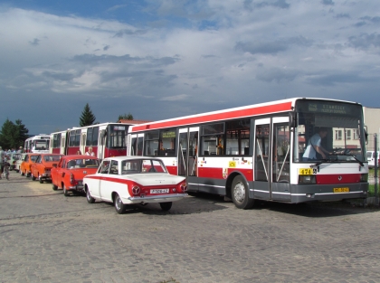 Z víkendu otevřených dveří v Muzeu dopravy ve Strašicích - 1. retrojízda vozidly