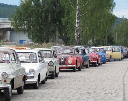 Z víkendu otevřených dveří v Muzeu dopravy ve Strašicích - 1. retrojízda vozidly