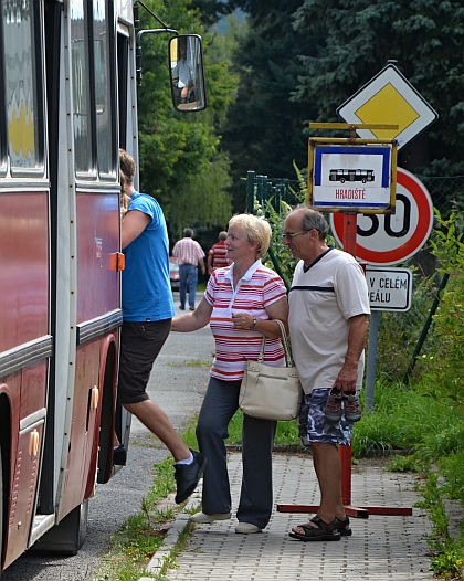 Z víkendu otevřených dveří v Muzeu dopravy ve Strašicích - 1. retrojízda vozidly