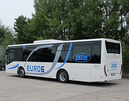 TEZAS servis: Předváděcí autobus Iveco Crossway LE LINE 10,8 m EURO 6