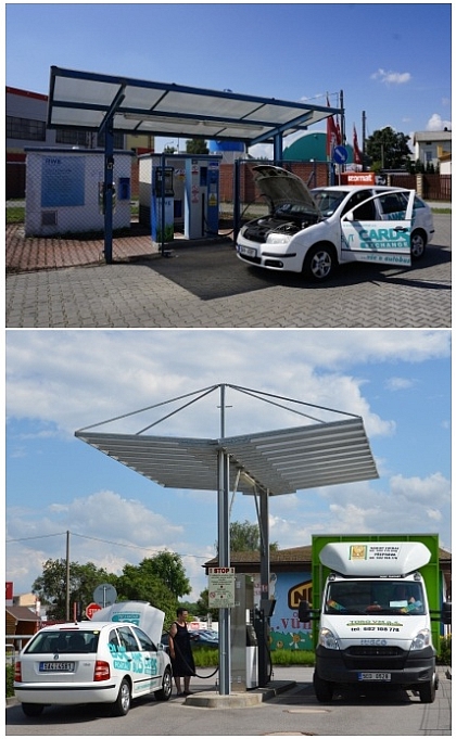 Již desátou vlastní plnicí stanici na CNG otevřel v Hradci Králové Bonett