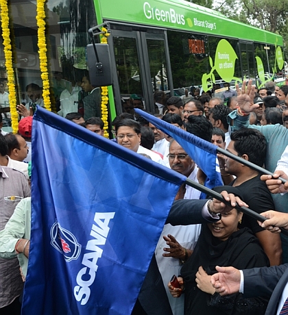Scania ethanol bus