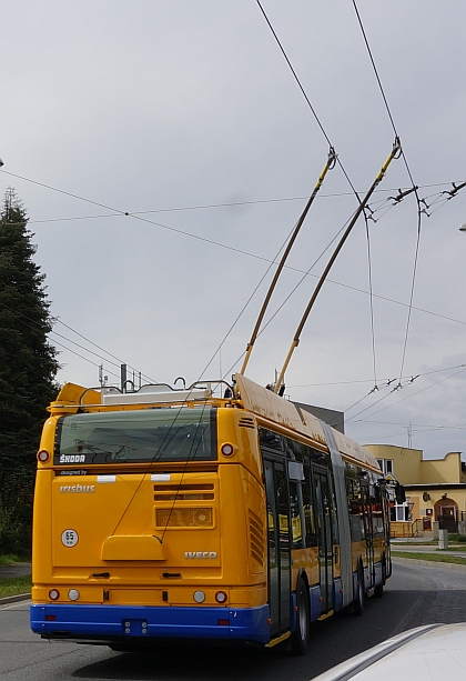 Z plzeňského polygonu: Škoda 25 Tr Citelis, Škoda 24 Tr Citelis