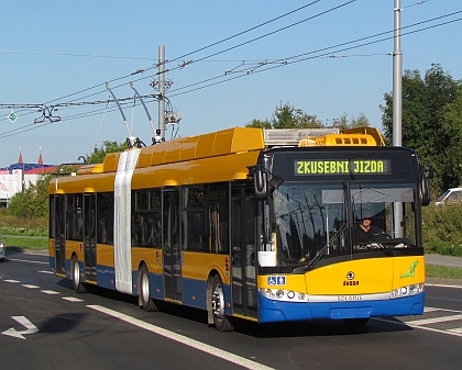 Z plzeňského polygonu: Škoda 25 Tr Citelis, Škoda 24 Tr Citelis