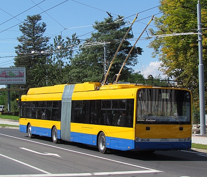 Z plzeňského polygonu: Škoda 25 Tr Citelis, Škoda 24 Tr Citelis