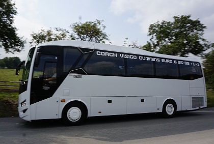 Fotoreportáž z prezentace krátkého tureckého autokaru Visigo EURO 6 4.9.2014