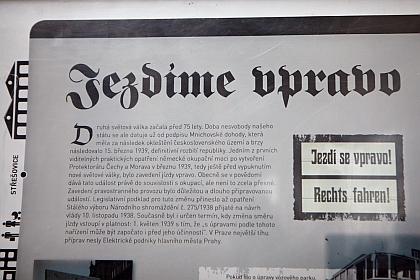 Výstava "Pražská MHD za Protektorátu Čechy a Morava" v Praze
