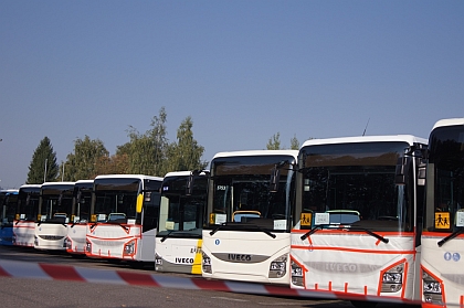 Ze Dne otevřených dveří v areálu poprodejních služeb a skladu Iveco CR