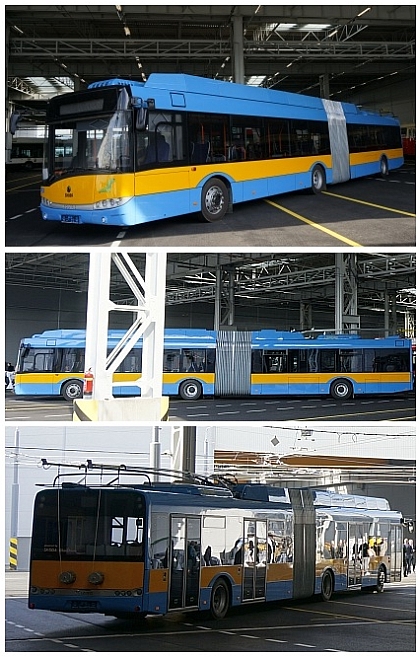 Škoda Electric dokončila zakázku na 50 kloubových trolejbusů do Sofie