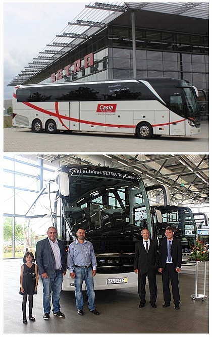 První Setra TopClass 500 v České republice pro CASIA Tour&amp;Transport 