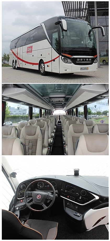 První Setra TopClass 500 v České republice pro CASIA Tour&amp;Transport 