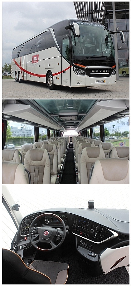 První Setra TopClass 500 v České republice pro CASIA Tour&Transport