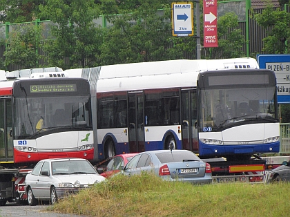 První kloubový trolejbus ze současné zakázky pro Rigu 