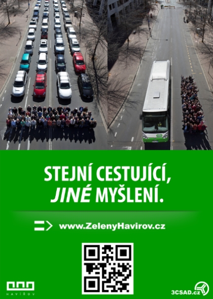 Zelený Havířov: Společná kampaň dopravní skupiny 3CSAD 