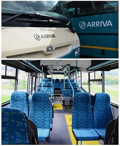 Arriva Morava modernizuje vozový park vozy v nových firemních barvách