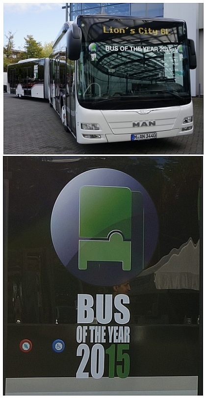 Z IAA 2014: Bus of the Year 2015 - Kloubový MAN Lion's City GL CNG 18,75 m