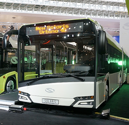 Nové autobusy Solaris Urbino 12 a Solaris Urbino 18 ve světové premiéře