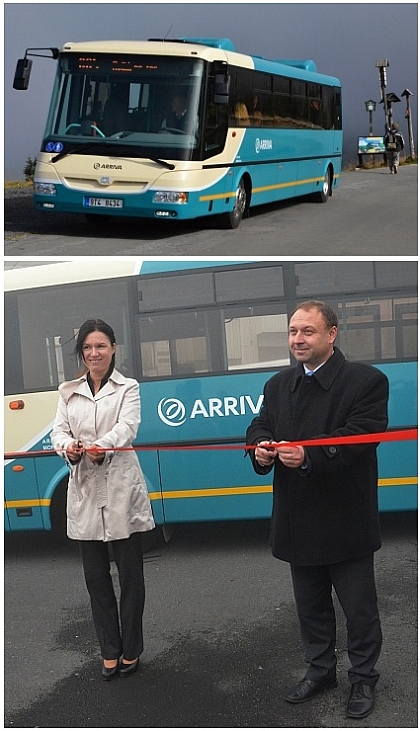 První elektrobus do českých hor: Arriva Morava bude jezdit z Karlovy Studánky