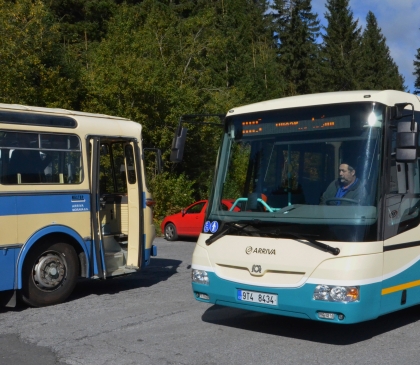 První elektrobus do českých hor: Arriva Morava bude jezdit z Karlovy Studánky