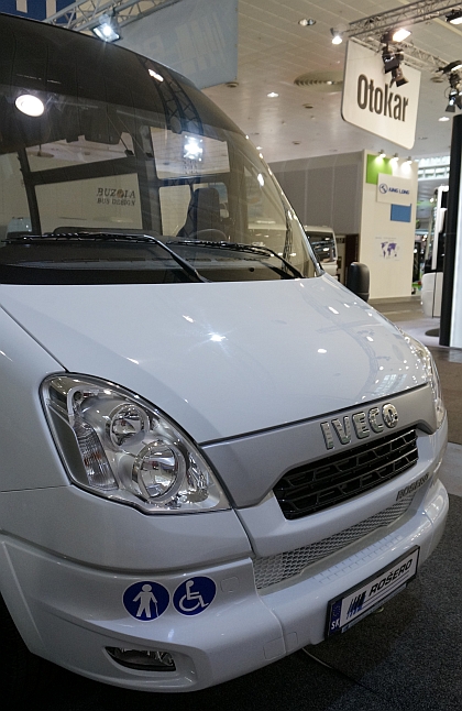 IAA 2014: Dva malokapacitní autobusy First na podvozcích Iveco Daily EURO 6