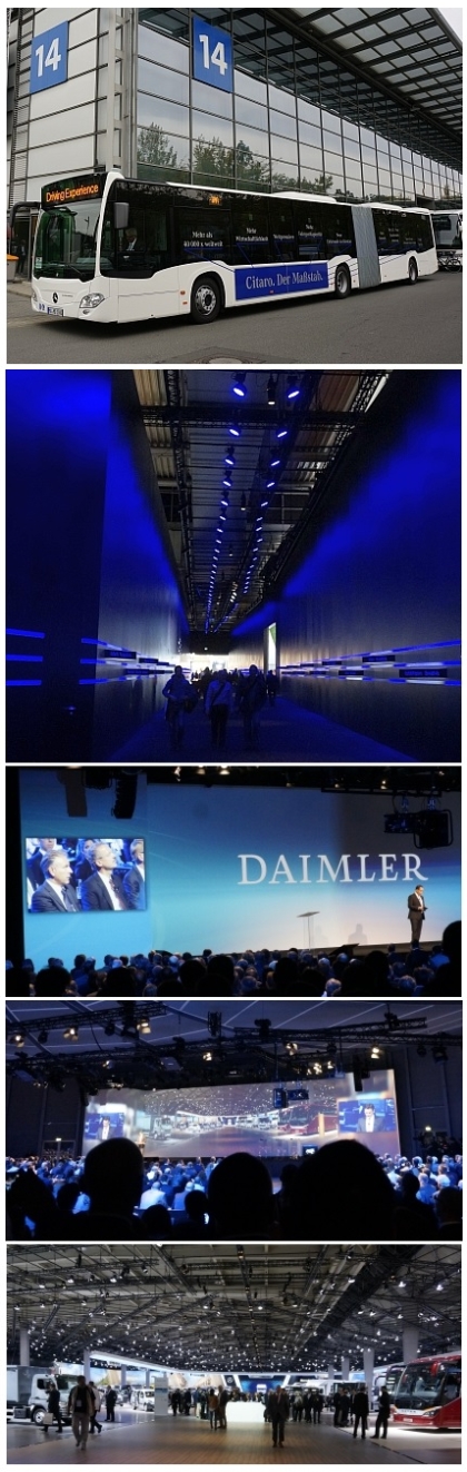 IAA 2014: Expozice Mercedes-Benz a něco dalšího od Daimler AG