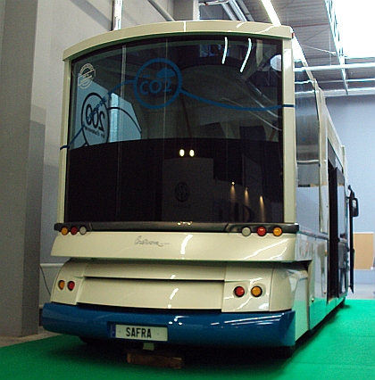 Z  TransExpo Kielce 2014: Inovativní malý francouzský elektrobus SAFRA