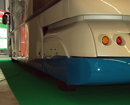 Z  TransExpo Kielce 2014: Inovativní malý francouzský elektrobus SAFRA