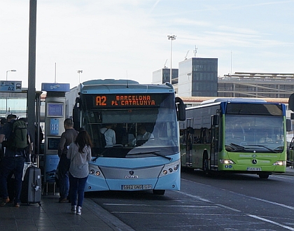 Autobusová pohlednice ze Španělska: Igualada a barcelonské  letiště 