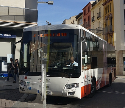 Autobusová pohlednice ze Španělska: Igualada a barcelonské  letiště 