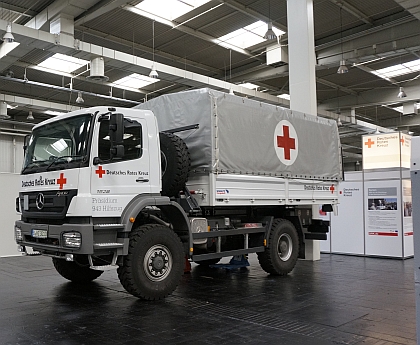 Užitkové vozy ve službách Německého Červeného kříže 