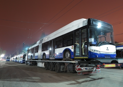 Riga pokračuje: Od neděle 26.10. je v metropoli Lotyšska už pět trolejbusů 