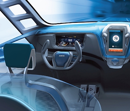 IAA 2014: Iveco VISION: Elektro hybrid jako vize budoucnosti