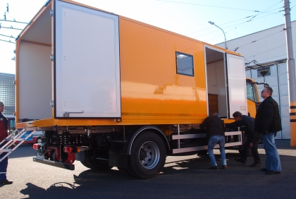 MDPO: Univerzální speciál - servisní nákladní vůz IVECO Eurocargo 