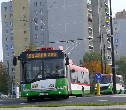 Evropská kuriozita: V Lublinu nahrazují nedostatek  autobusů  trolejbusy  