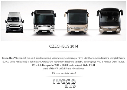 Pozvánka na veletrh Czechbus 2014: Iveco Bus