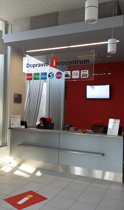 Dopravní infocentrum - Integrované mobilitní centrum Ostrava pro veřejnost