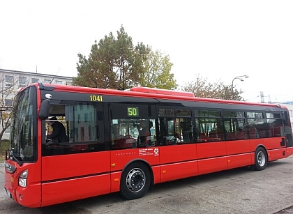 Nové autobusy Iveco Urbanway jezdí v Bratislavě