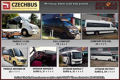 Pozvánka na veletrh Czechbus 2014: Buzola Bus Design