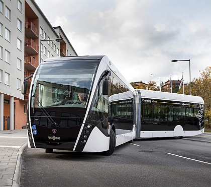 Plynový autobus Scania Van Hool Exqui.City  pro město a BRT