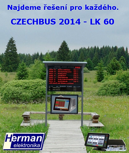 Pozvánka na CZECHBUS 2014: HERMAN