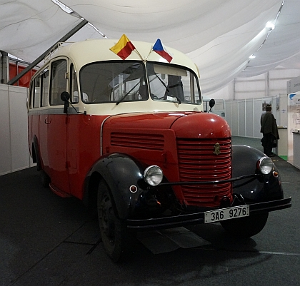 CZECHBUS 2014: Historic Bus Prague představuje autobus Gräf &amp; Stift (1940)