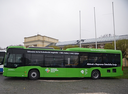 Czechbus 2014: Zelené intermezzo aneb autobusy pro Dopravu Ústeckého kraje