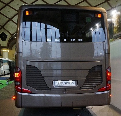 EvoBus na veletrhu CZECHBUS 2014  se značkami Setra a Mercedes-Benz