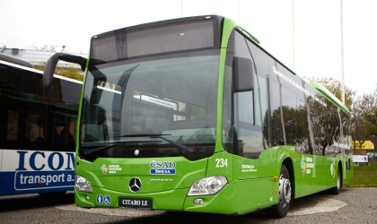 EvoBus na veletrhu CZECHBUS 2014  se značkami Setra a Mercedes-Benz