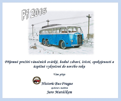 PF 2015 od Historic Bus Prague 
