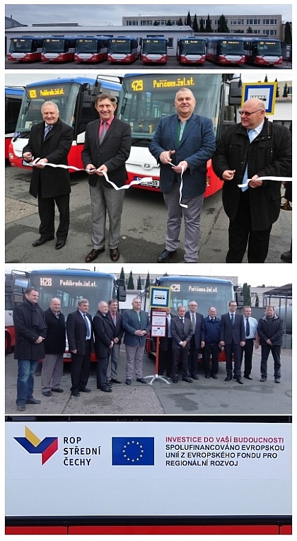8 nových autobusů SOR v barvách PID pro OAD Kolín