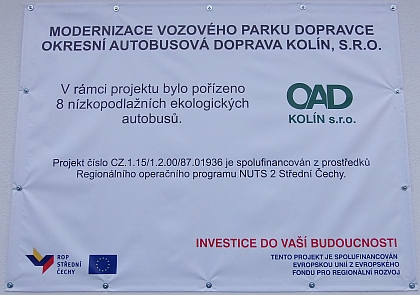 8 nových autobusů SOR v barvách PID pro OAD Kolín