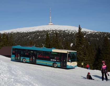 SKIBUSY: ARRIVA Morava - Jeseníky a Beskydy, BusLine - Krkonoše a Jizerské hory