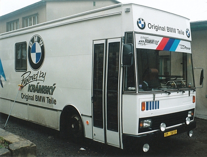PF 2015 týmu BMW Krámský a unikátní fotografie přepravníků: Š 706 RTO-S (1988)